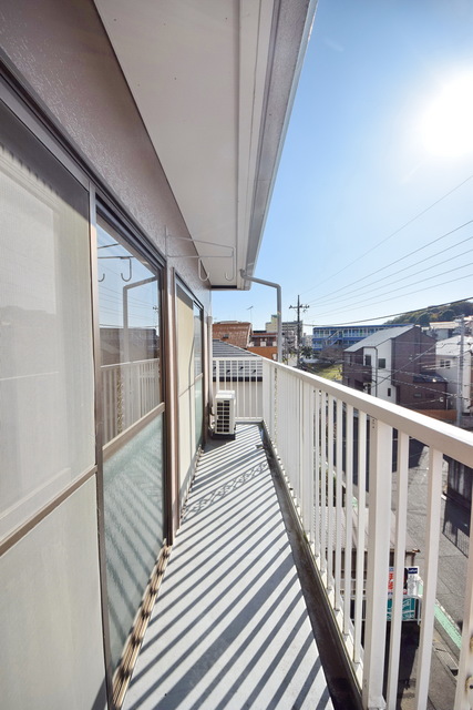 バルコニー　～洗濯物干そうっ～