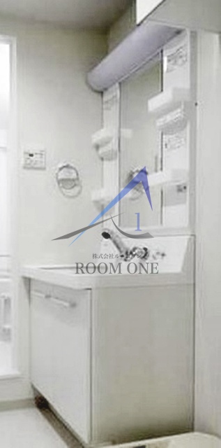 洗面設備　洗面台です。