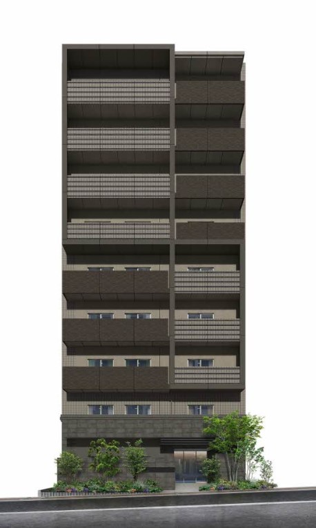 建物外観　アミコート瓦屋町　外観