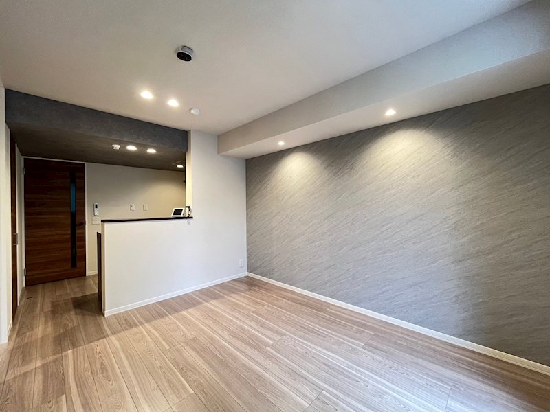 居室・リビング　生活音を軽減する高遮音床システム導入済み！