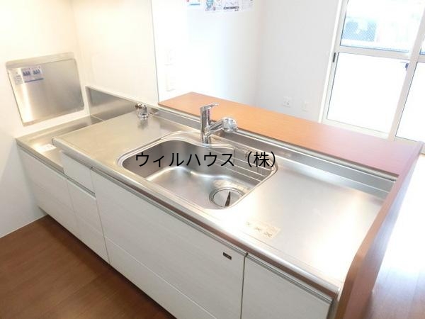 キッチン　ガスコンロ設置可！