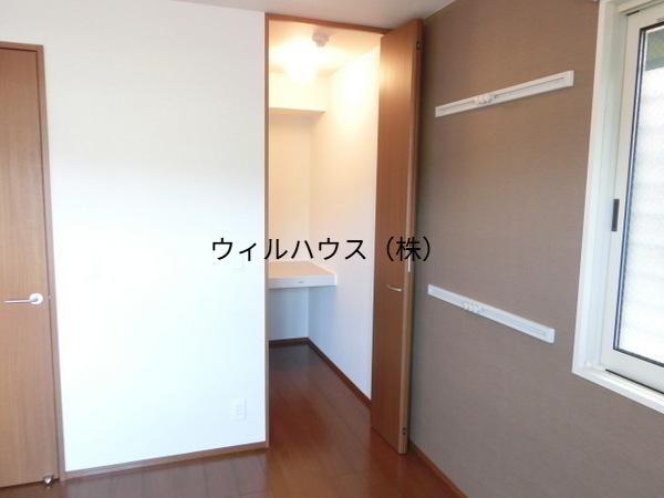 収納　ウォークインクローゼット！