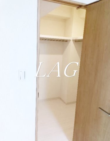 収納　ウォークインクローゼットです。