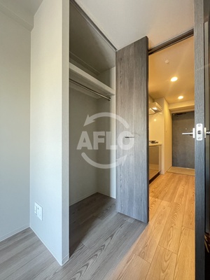 収納　リヴェント難波ウエスト　クローゼット