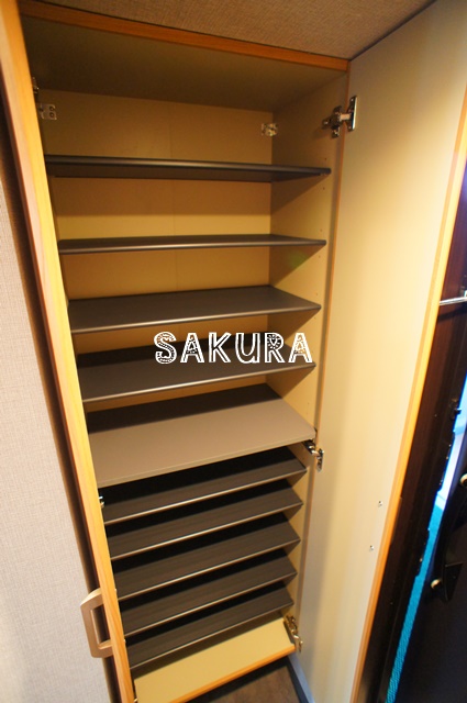 玄関　収納豊富なシューズボックスです♪