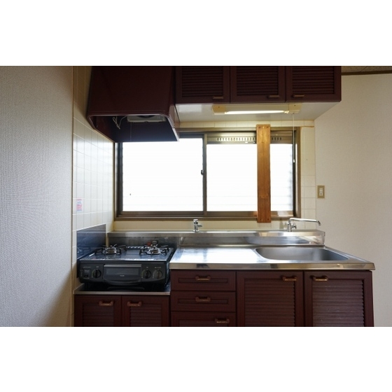 キッチン　ガスコンロは残置物です