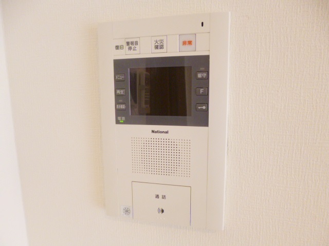 セキュリティ　モニターホンももちろん完備です！