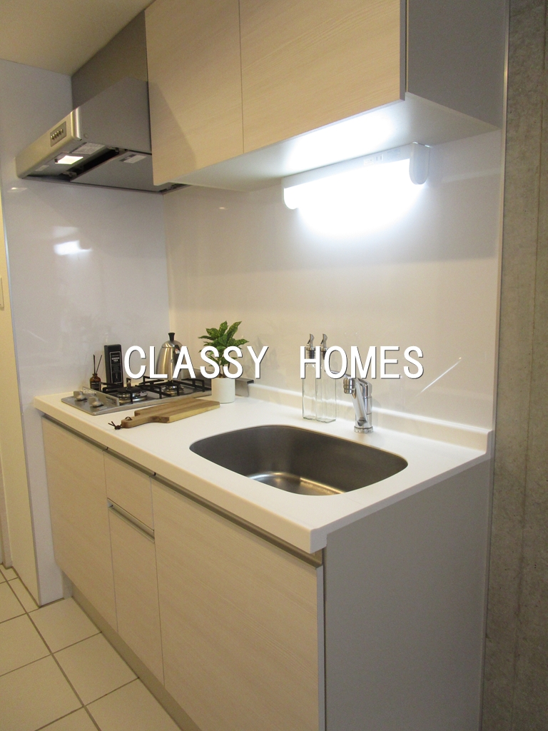 キッチン　2017年1月竣工　ルクレ大森：キッチン