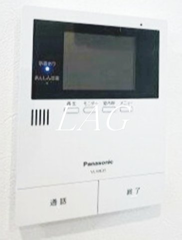 セキュリティ　モニター付インターホンです。