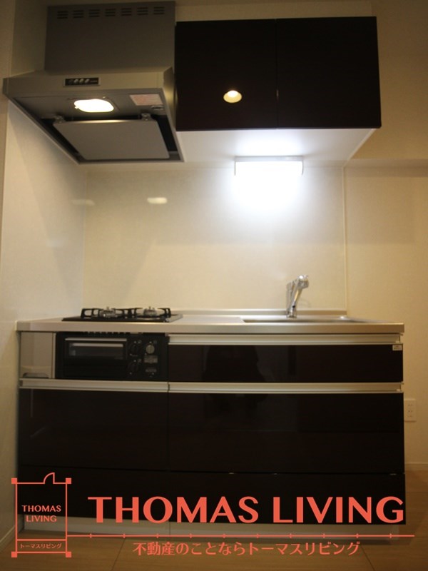 キッチン　大容量収納のシステムキッチン