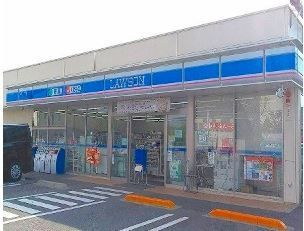 コンビニ　ローソン海老名中新田2丁目店（コンビニ）まで500m
