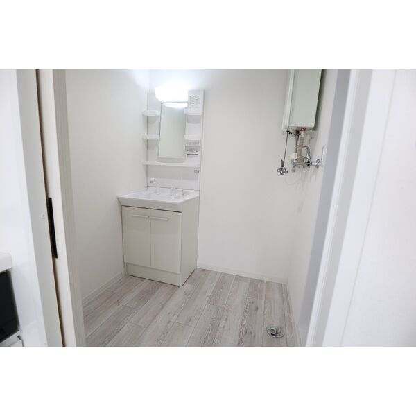 洗面設備　シャワードレッサー付きです！