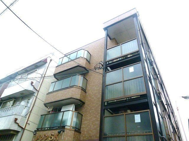 建物外観　インターネット無料のマンションです。