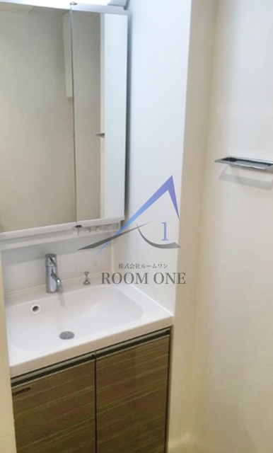 洗面設備　洗面台です。