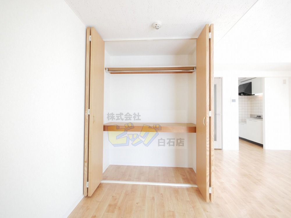 収納　クローゼット完備しています♪