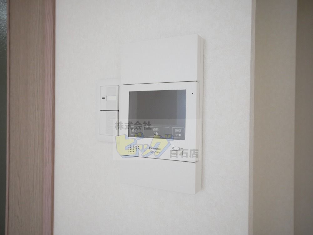 セキュリティ　モニター付きインターホン完備しています♪