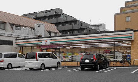 コンビニ　セブンイレブン 下丸子多摩堤通り店（コンビニ）まで263m