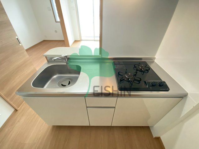 キッチン　シンプルな清潔感のあるキッチンです！