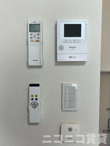 セキュリティ　別号室イメージの為、現状を優先致します。