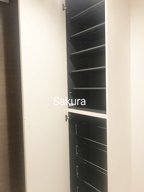 玄関　大容量のシューズボックス♪