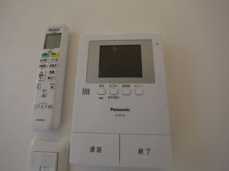 セキュリティ　ＴＶモニター付インターホン