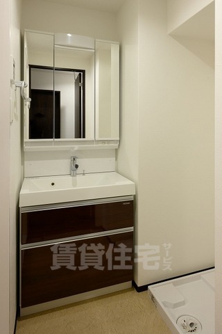 洗面設備　内装写真はモデルになります。
