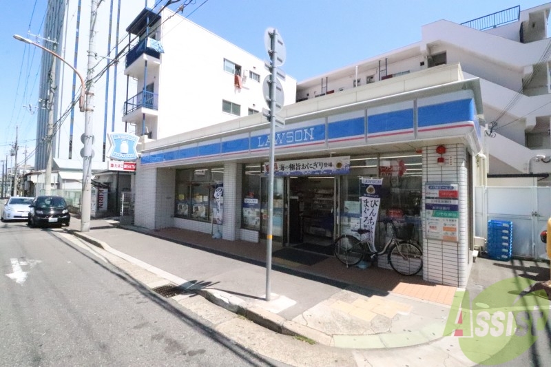 コンビニ　ローソン 神戸脇浜町三丁目店（コンビニ）まで90m