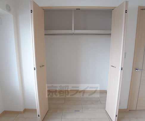 収納　服の収納もバッチリです。