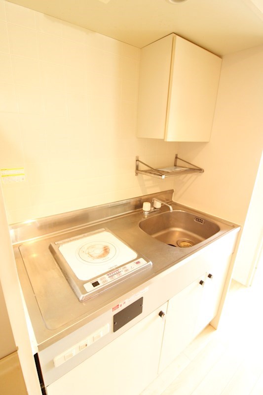キッチン　IHコンロで掃除も簡単