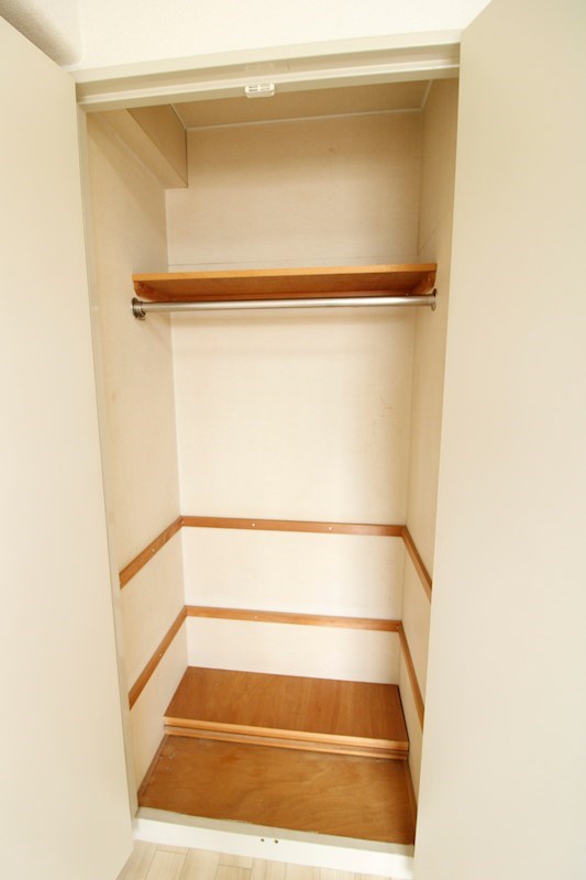 収納　ちょうどいい収納で衣類もしまえます