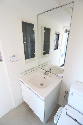 洗面設備　パークアクシス駒込　豊島区駒込3