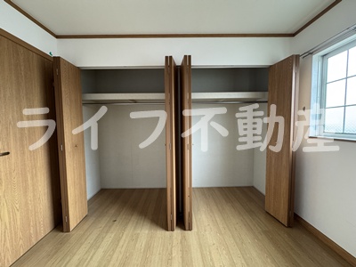 収納　大きなスペースがあり、収納には困りません