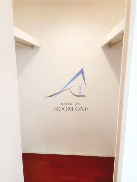 収納　ウォークインクローゼットです。