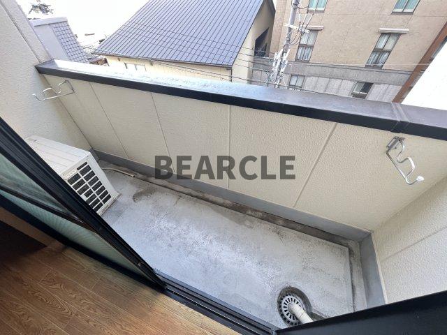 バルコニー　広々としたバルコニーです