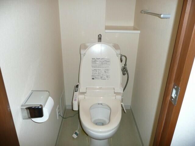 トイレ　ゆったりとした空間のトイレです