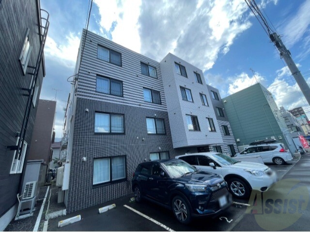 建物外観　札幌市北区北二十七条西「サクラＮ２７」