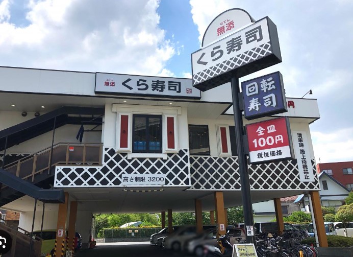 飲食店　無添 くら寿司 足立江北店（飲食店）まで689m