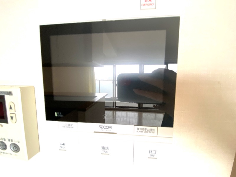 セキュリティ　来客時に活躍です。