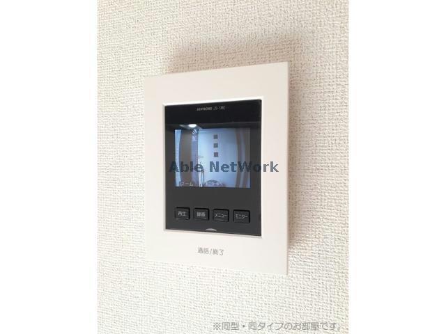 セキュリティ　モニター付きインターホン