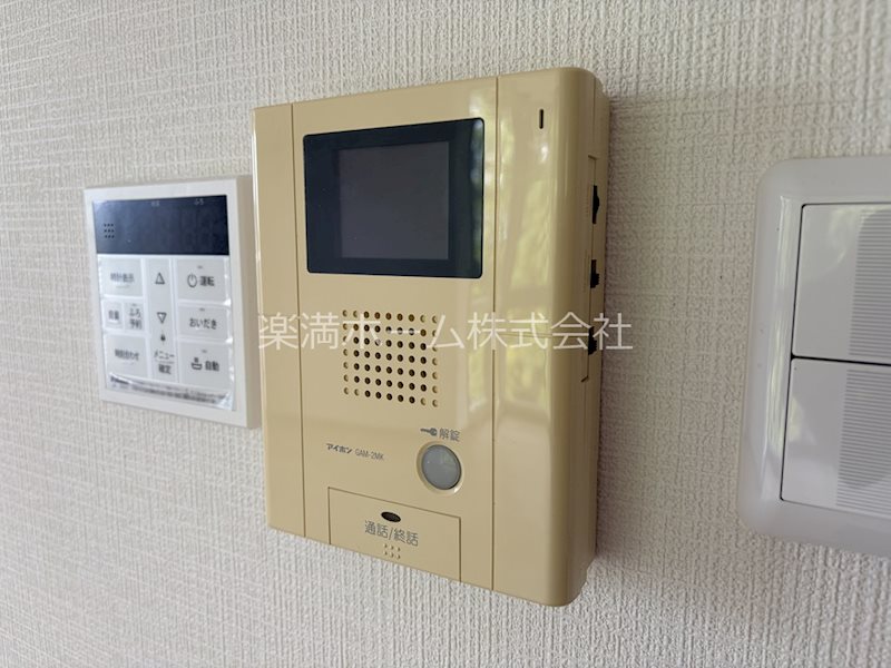 セキュリティ　モニターホンで安心♪