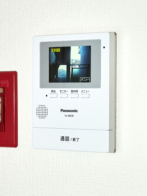 セキュリティ　カラーモニター付インターホンn