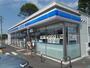 コンビニ　ローソン水戸堀町南店（コンビニ）まで600m