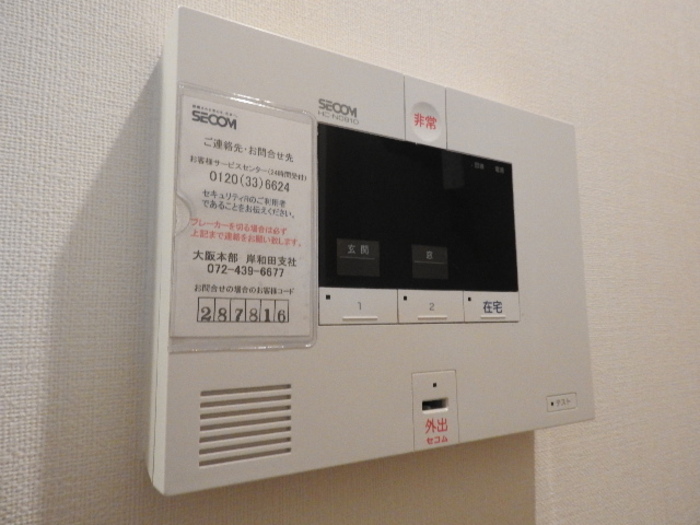 セキュリティ　画像は別号室。ご参考にどうぞ