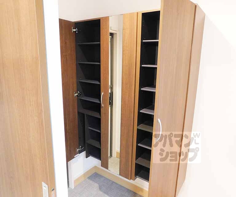 収納　何足でもしまえそう！