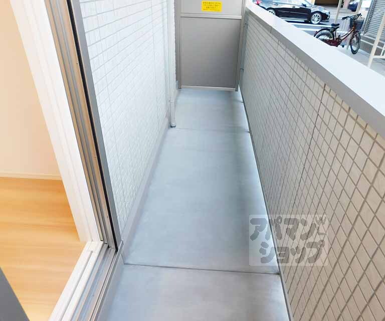 バルコニー　日当たり良好