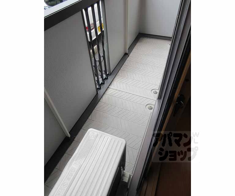 バルコニー　南西向き