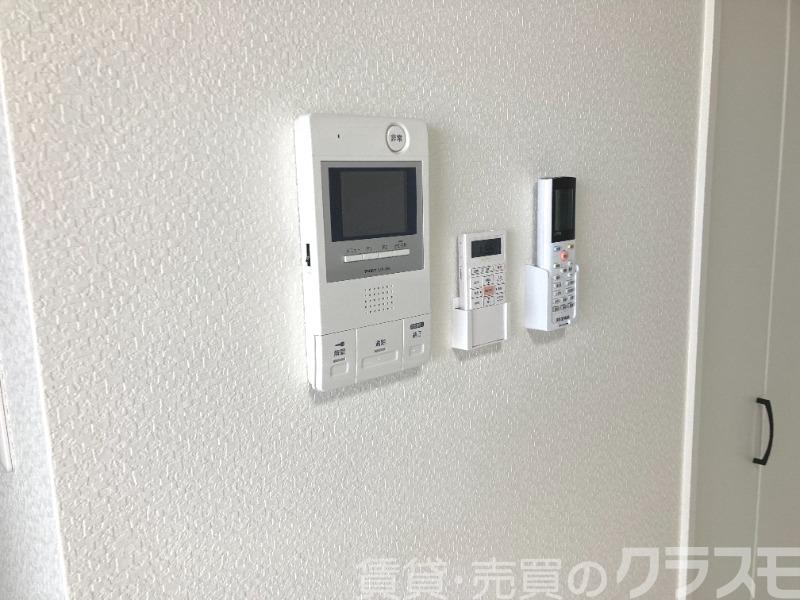 セキュリティ　来訪者が確認できるモニターホン♪