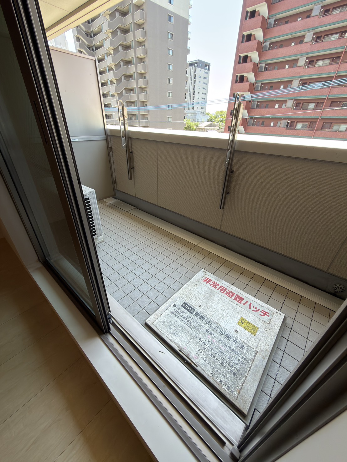 バルコニー　南向きバルコニー