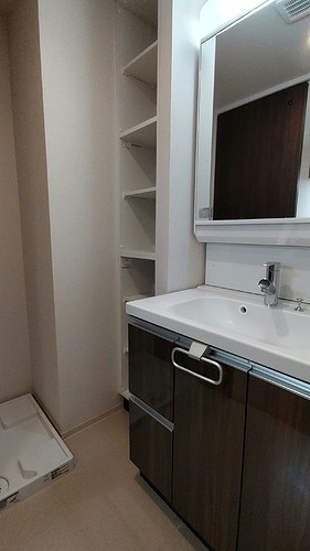 洗面設備　洗面台　※同タイプの部屋のお写真です