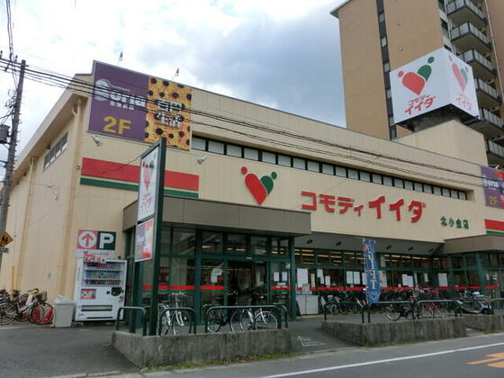ショッピングセンター　コモディイイダ北小金店（ショッピングセンター）まで593m